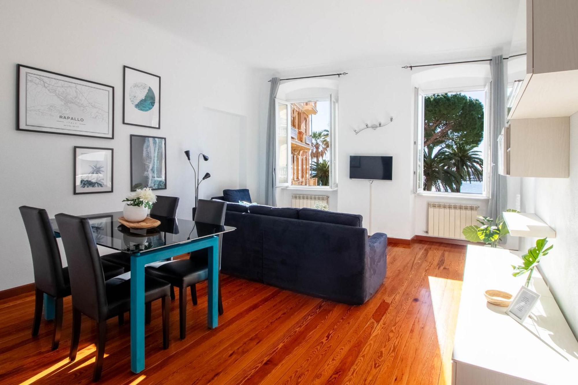 Bellavista Apartment Rapallo Bagian luar foto